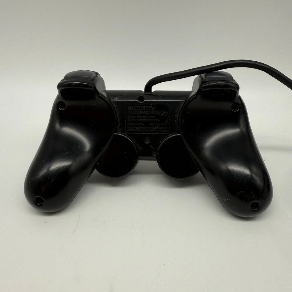 Sony DualShock 2 Controller PS2 Black SCPH-10010 Analog Wired OEM